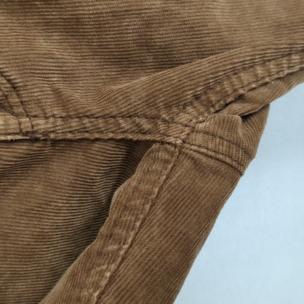 EUC Free People Corduroy Low Rise Skinny Jeans Size 28 Brown Soft Fabric - Picture 6 of 11
